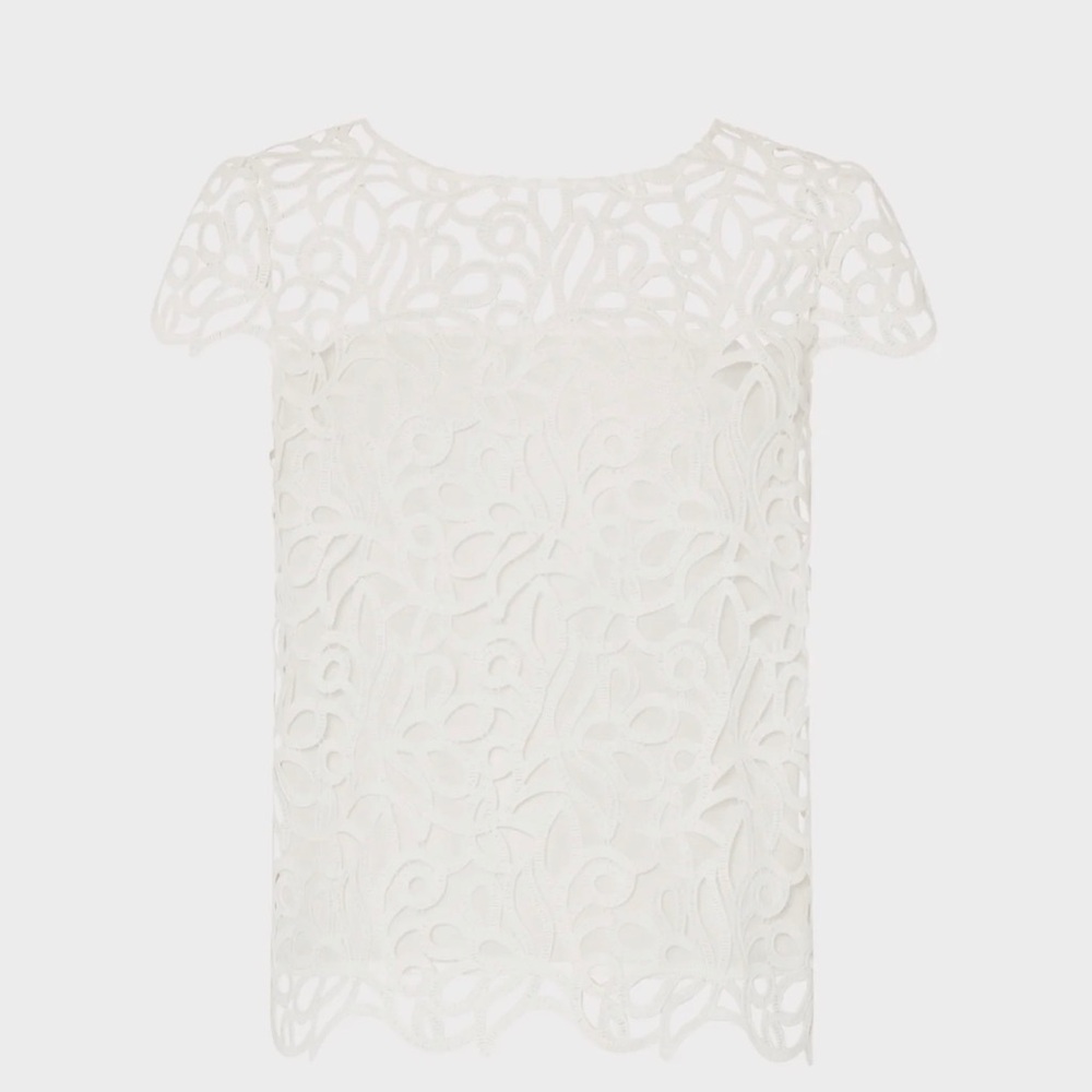 Baby Curled Lace Top
